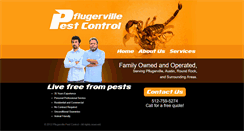Desktop Screenshot of freefrompests.com